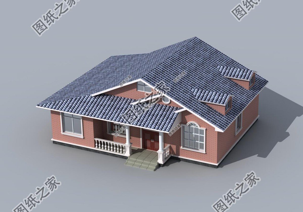 美式小二層別墅設計，在老家過上幸福的小資生活