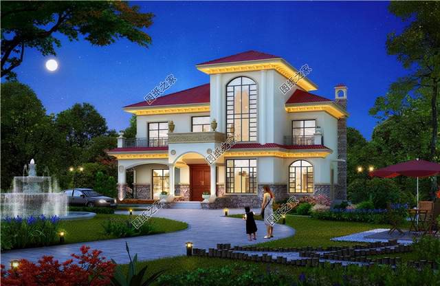 豪華歐式別墅設計合集，外觀大方，也很耐看大氣