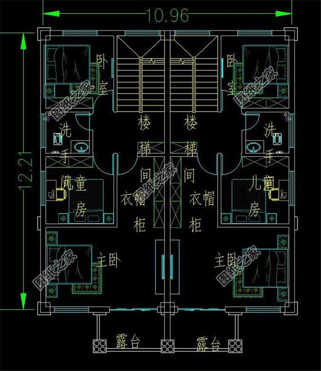雙拼別墅設計合集，闔家歡樂，既舒適又溫馨