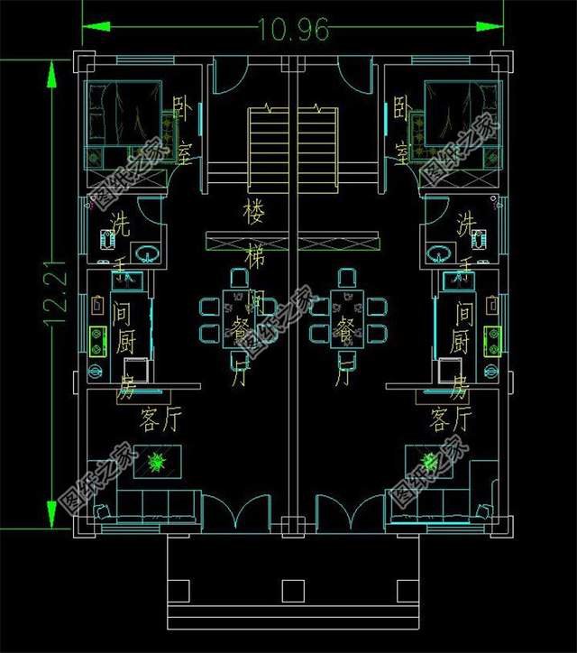 雙拼別墅設計合集，闔家歡樂，既舒適又溫馨