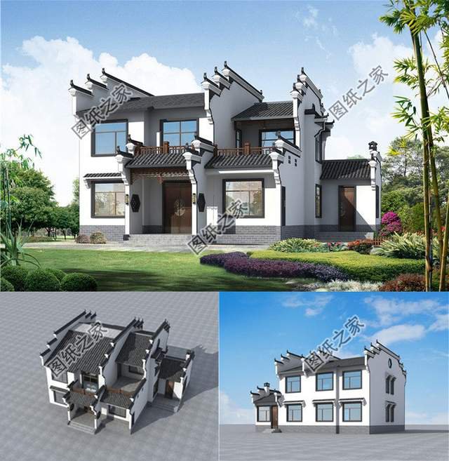 農村自建房設計圖集，感受家的溫度，擁入家的懷抱