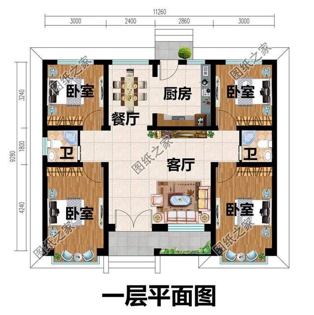 返鄉(xiāng)給父母建養(yǎng)老房，占地百來平方米最合適，簡單實用最重要