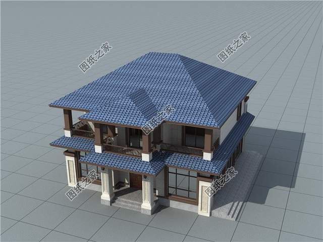 新中式別墅設計圖集，稱心如意的房屋，心中最理想的住宅