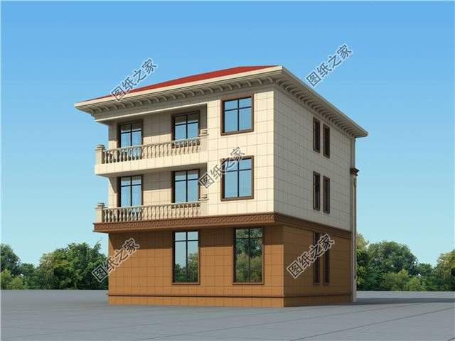 農村別墅大全三層，外觀耐看大氣，貼心的設計享受舒適的生活