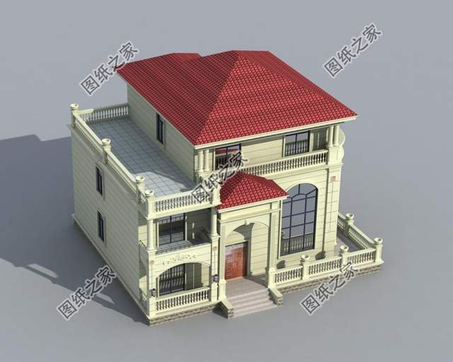 帶地下室的農(nóng)村別墅，設(shè)計(jì)合理，空間充足夠用