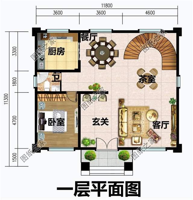 120平上下農村自建房設計圖，符合大眾的需求，打造一個溫馨的家