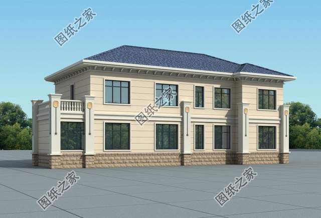 五套農(nóng)村別墅設計圖紙，大氣又實用，開春建房方便施工