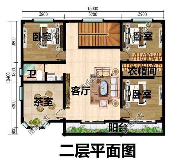 五套農(nóng)村別墅設計圖紙，大氣又實用，開春建房方便施工