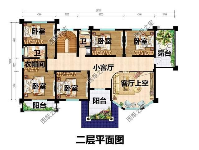 五套農(nóng)村別墅設計圖紙，大氣又實用，開春建房方便施工