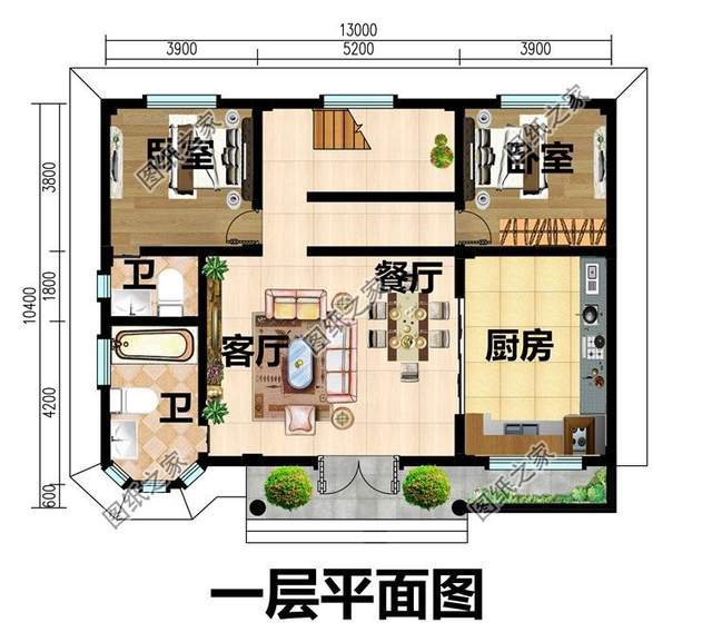 五套農(nóng)村別墅設計圖紙，大氣又實用，開春建房方便施工