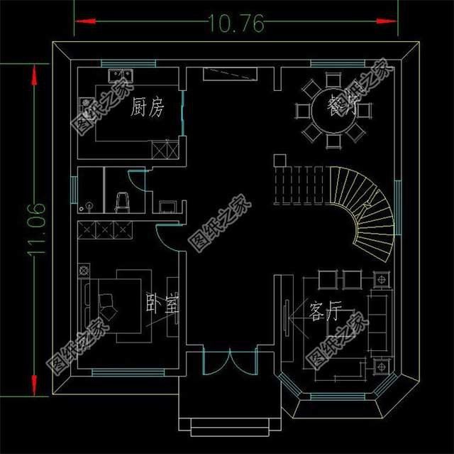 五套農(nóng)村別墅設計圖紙，大氣又實用，開春建房方便施工