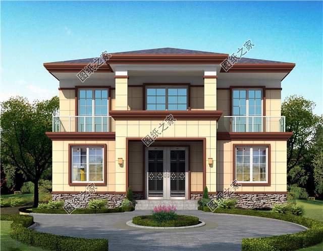 五套農(nóng)村別墅設計圖紙，大氣又實用，開春建房方便施工