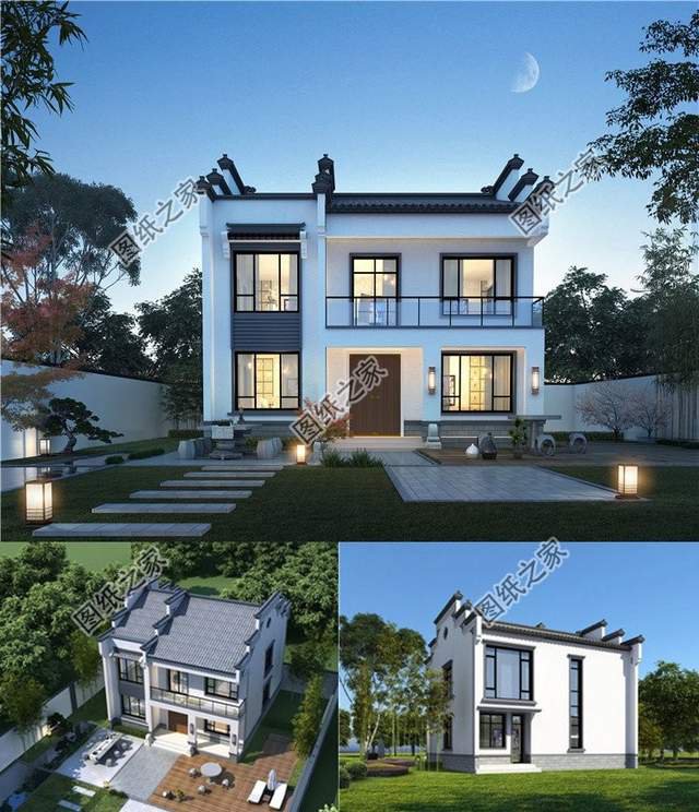 5款經典徽派住宅設計圖，大氣內斂，以獨有的魅力征服眾人