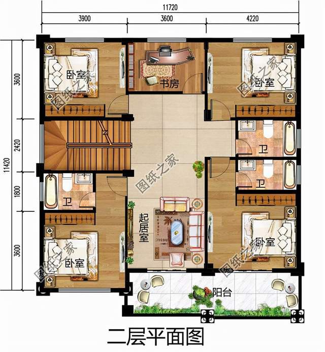 鄉村歐式別墅設計圖紙，奢華、舒適、古典大氣的代名詞