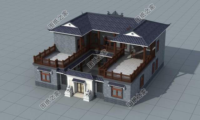傳統(tǒng)中式自建房設(shè)計(jì)，提高生活品質(zhì)，追求美好生活
