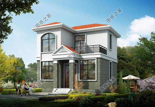 農村小開間戶型別墅，經過精美設計構思后完全不輸大別墅