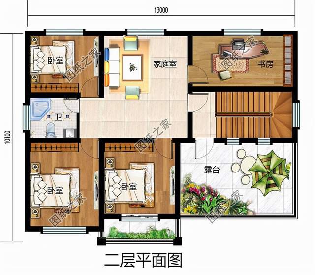 農村自建房設計，享受和家人在一起的生活，簡簡單單的才是最好的