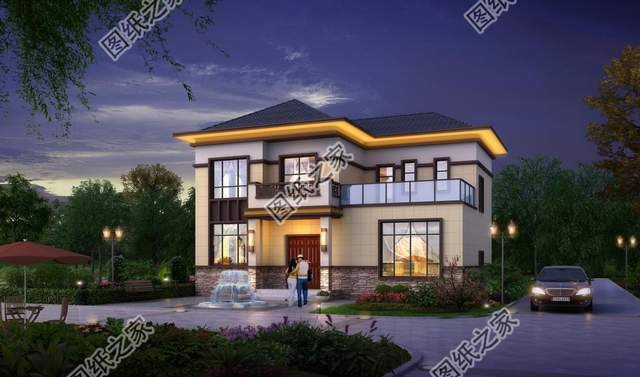 農村自建房設計，享受和家人在一起的生活，簡簡單單的才是最好的