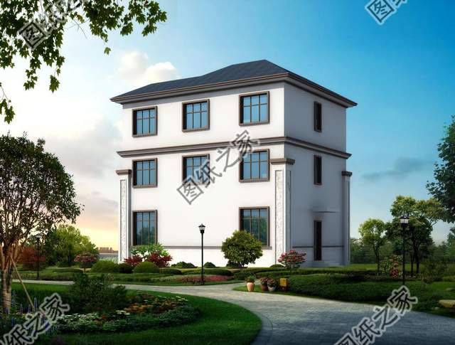 三層農(nóng)村別墅設(shè)計(jì)，絕對(duì)的奢華好看，看上去倍有面子