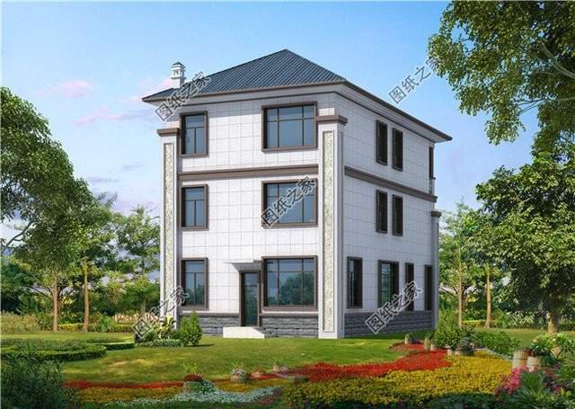 三層農(nóng)村別墅設(shè)計(jì)，絕對(duì)的奢華好看，看上去倍有面子