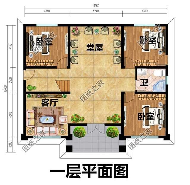 三層農(nóng)村別墅設(shè)計(jì)，絕對(duì)的奢華好看，看上去倍有面子