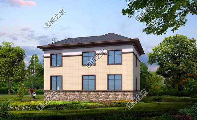 新中式農村別墅設計，充滿復古氣息，美觀又實用