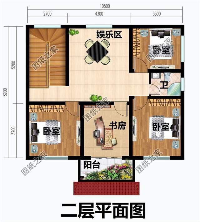 對(duì)稱式別墅設(shè)計(jì)，蘊(yùn)含中國(guó)對(duì)稱之美的內(nèi)涵，美觀實(shí)用