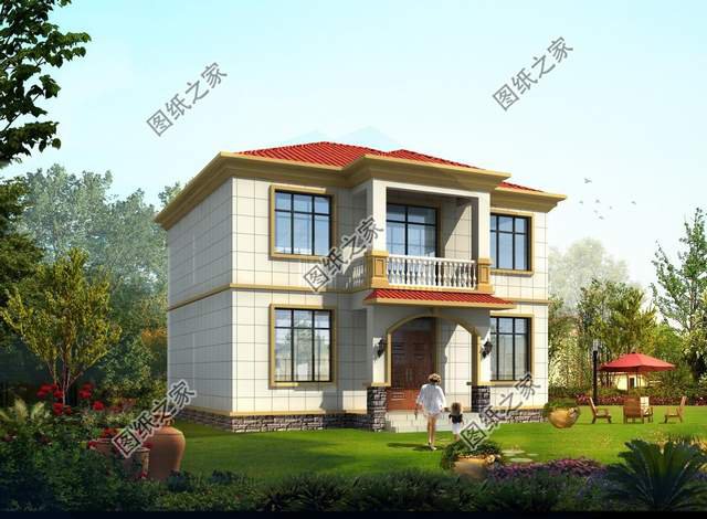 對(duì)稱式別墅設(shè)計(jì)，蘊(yùn)含中國(guó)對(duì)稱之美的內(nèi)涵，美觀實(shí)用