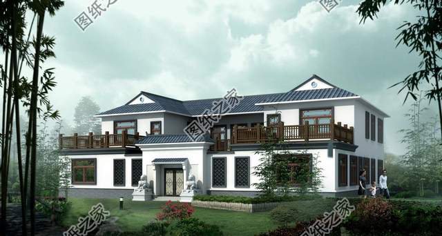 四合院自建別墅，傳統(tǒng)東方的審美得到人們的認(rèn)可與傳承