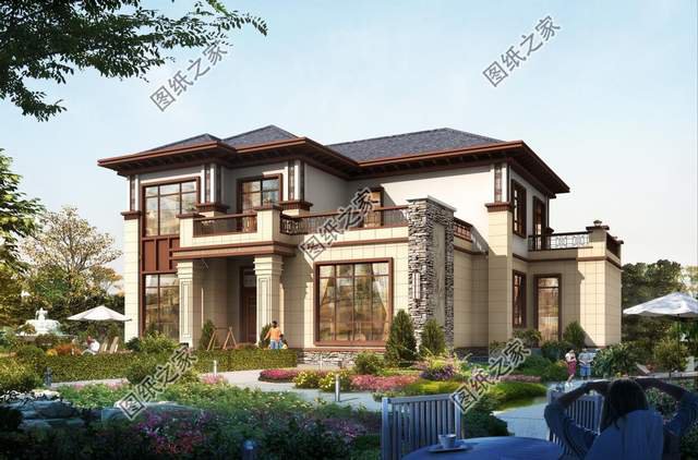 大氣的新中式別墅設計，猶如古代宮殿般恢弘氣勢