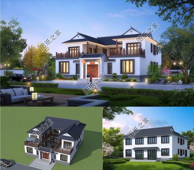 農村中式別墅，是傳統文化的另一種表達，帶有文化氣息不失靈氣