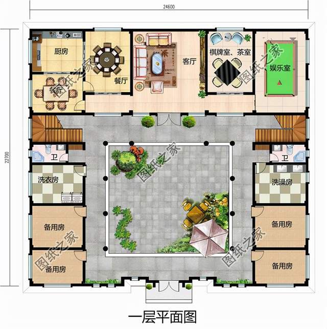 農村中式別墅，是傳統文化的另一種表達，帶有文化氣息不失靈氣