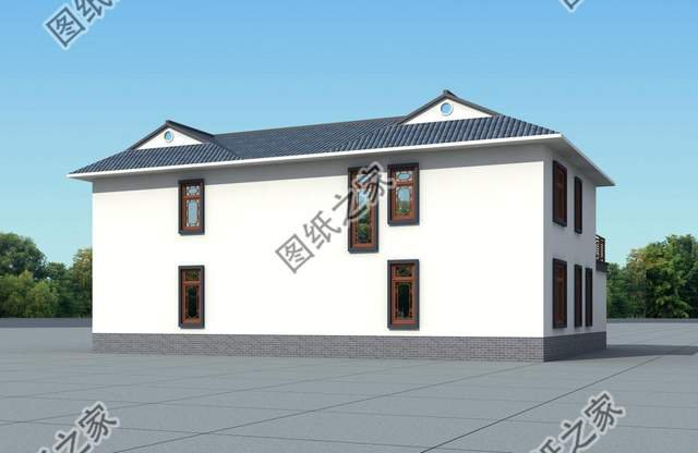 中式合院自建別墅，建好全村人都跑來要圖紙