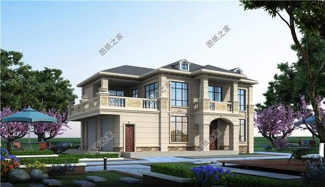 帶商鋪的農村別墅設計，讓小地方生活更加輕松自在，安居樂業