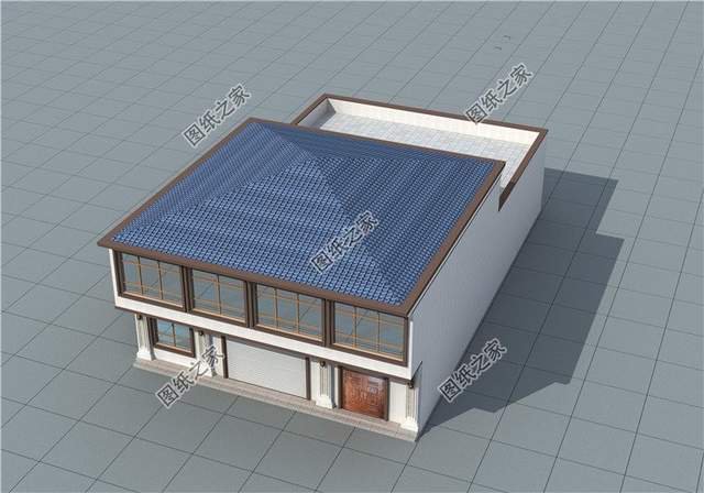 帶商鋪的農村別墅設計，讓小地方生活更加輕松自在，安居樂業