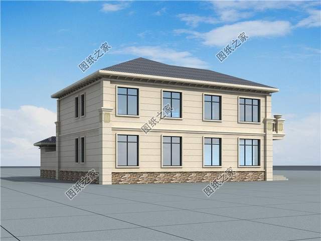 帶商鋪的農村別墅設計，讓小地方生活更加輕松自在，安居樂業