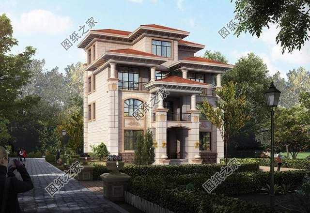 農村高層自建別墅設計，城市的繁華不耽誤農村的高樓林立