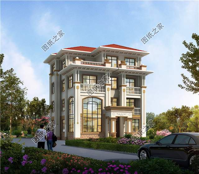 農村高層自建別墅設計，城市的繁華不耽誤農村的高樓林立