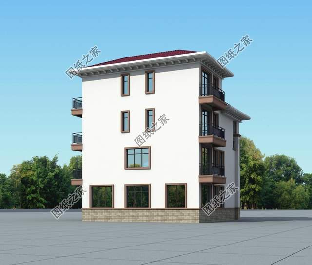 農村高層自建別墅設計，城市的繁華不耽誤農村的高樓林立