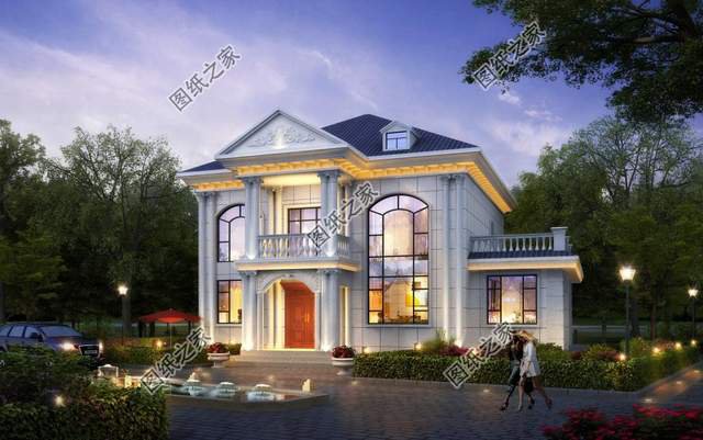 5款帶羅馬柱的農(nóng)村別墅，與生俱來的厚重感，非常適合農(nóng)村自建