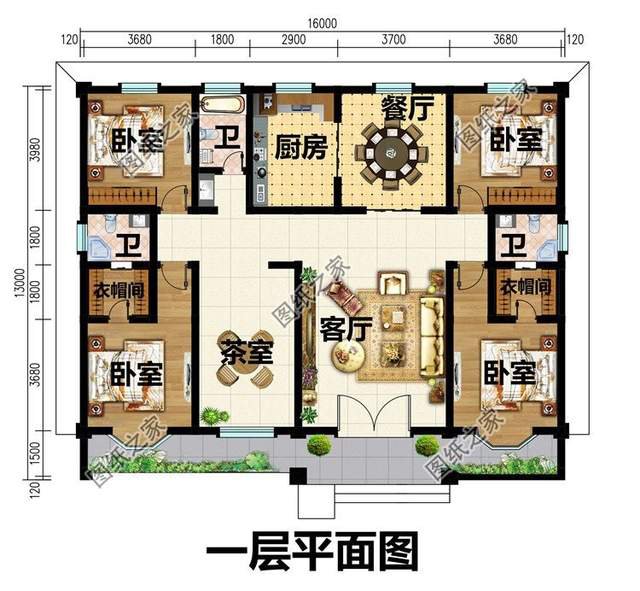 帶飄窗的農(nóng)村別墅設(shè)計，美觀時尚的同時也大大增加屋內(nèi)實用空間