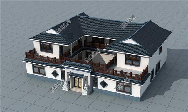 中式別墅設計，凝聚傳統住宅的精華，實現三世同堂的夢想