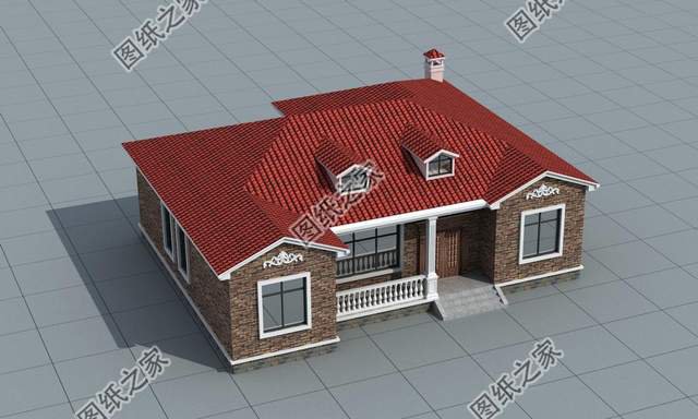 一層小別墅設計，實在的農村房屋，舒適的農村生活