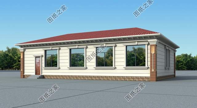 一層小別墅設計，實在的農村房屋，舒適的農村生活