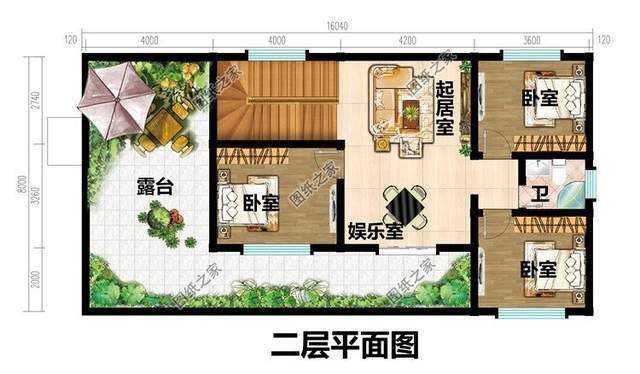 文化石裝飾的農(nóng)村別墅，外觀色彩自然，紋理粗獷豪放