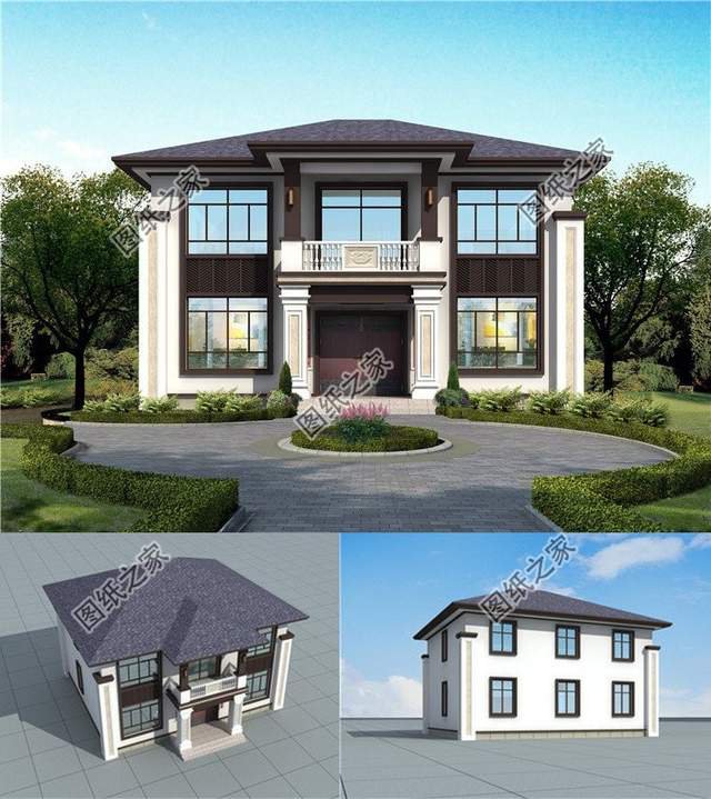 不僅好看還實用的坡屋頂別墅，解鎖農村建房新姿勢