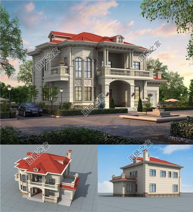 不僅好看還實用的坡屋頂別墅，解鎖農村建房新姿勢