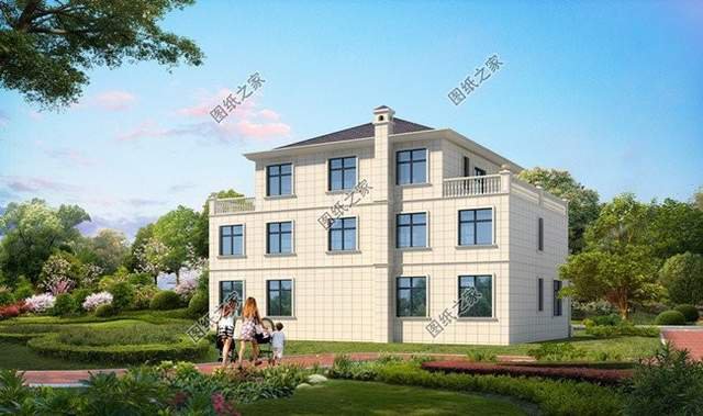 5款帶車庫的農(nóng)村別墅設計，滿足基本居住舒適性，出行更便捷