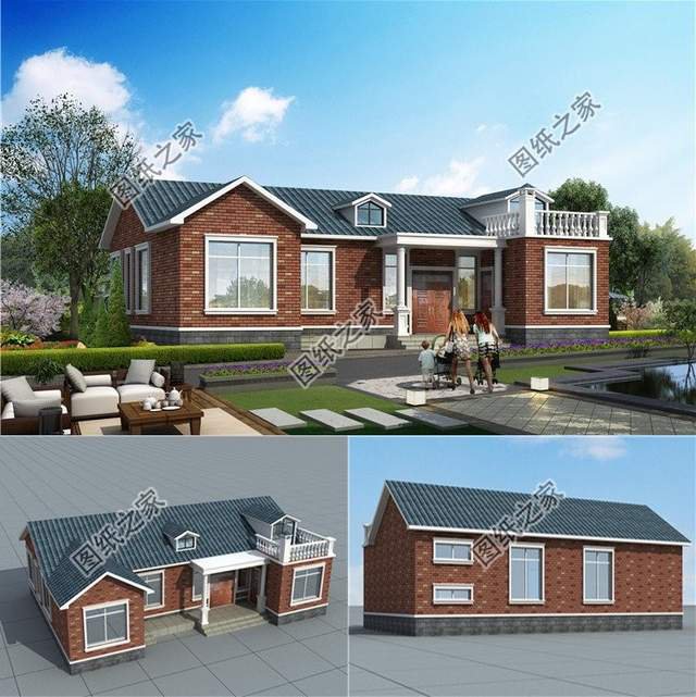 一層半農村自建房合集，提升生活質量，兼具美觀與實用性