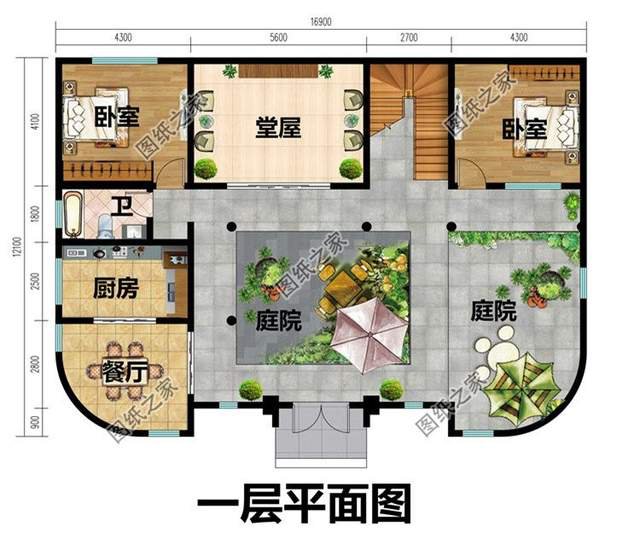 經典中式自建別墅設計，造型古樸典雅，出彩設計還原傳統住宅風采